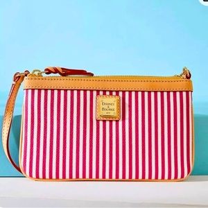 NWT Dooney & Bourke Fuchsia Stripe Mini Bag!